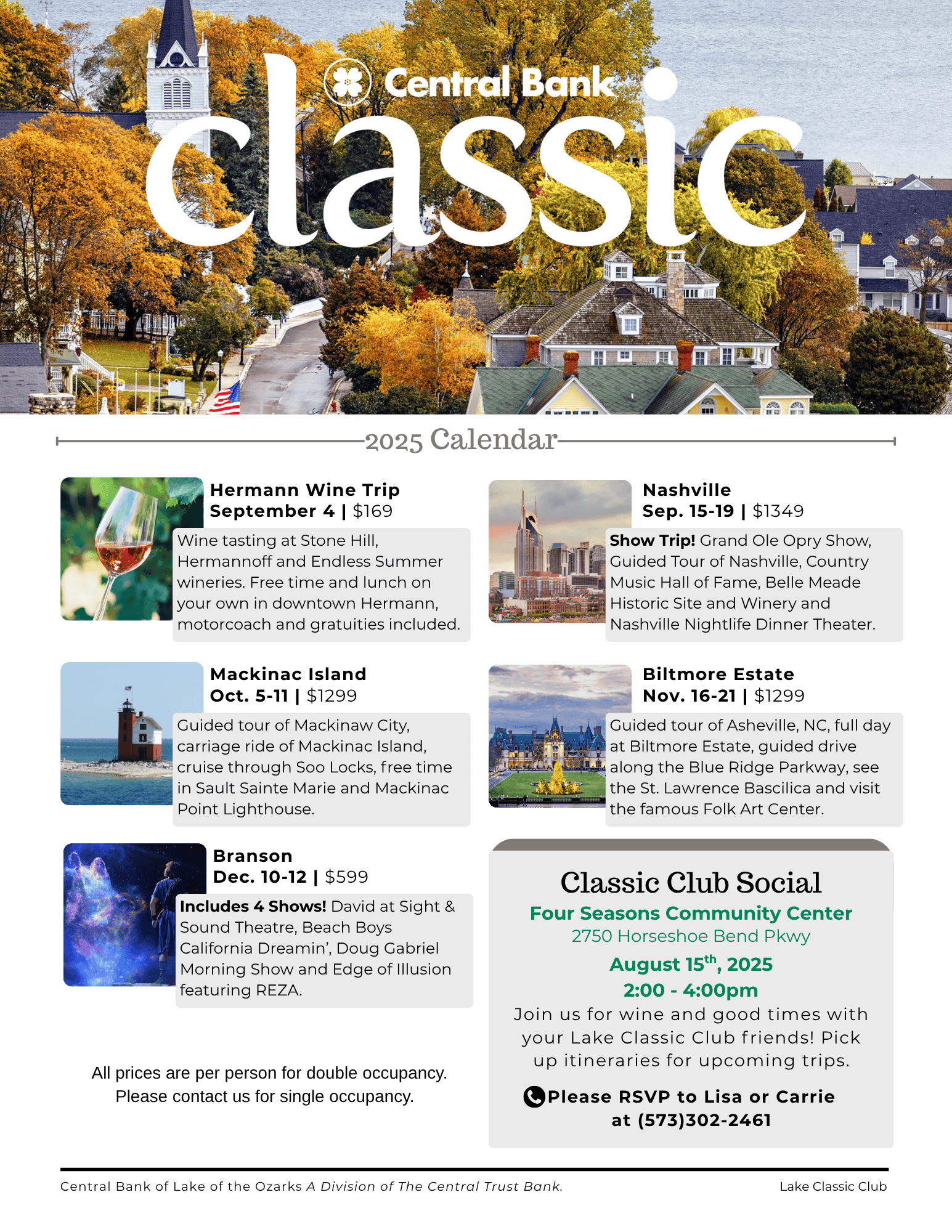 Lake Ozark Classic Newsletter